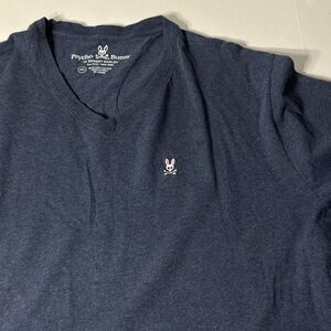 Psycho Bunny Shirt Mens 4XL Black Vneck Pima Cotton New York Designer Logo